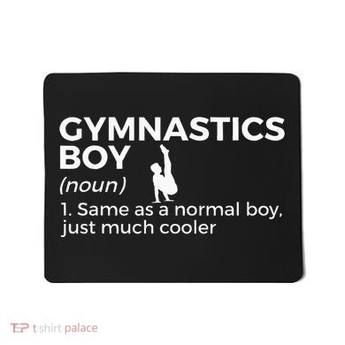 Funny Gymnastics Boy Definition Gymnast Mousepad