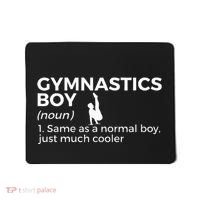 Funny Gymnastics Boy Definition Gymnast Mousepad thumb 0