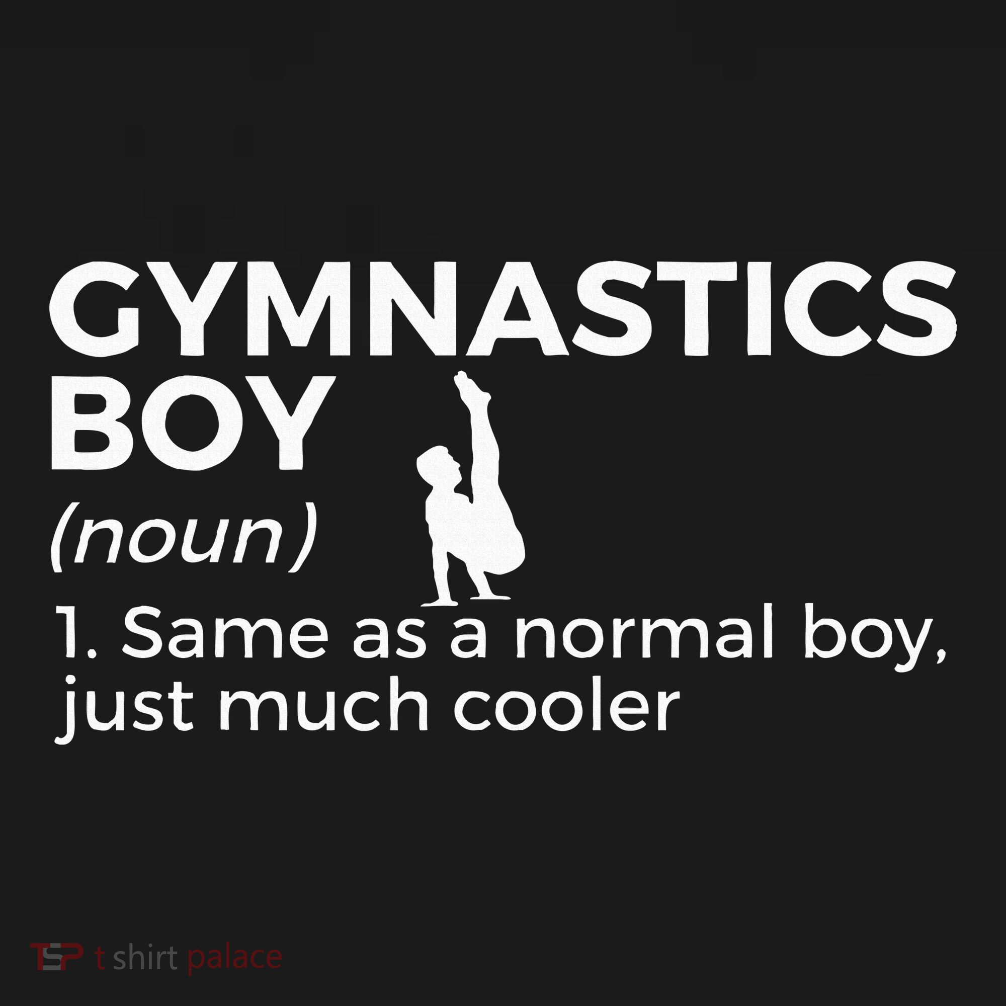 Funny Gymnastics Boy Definition Gymnast Women's Tank Top
