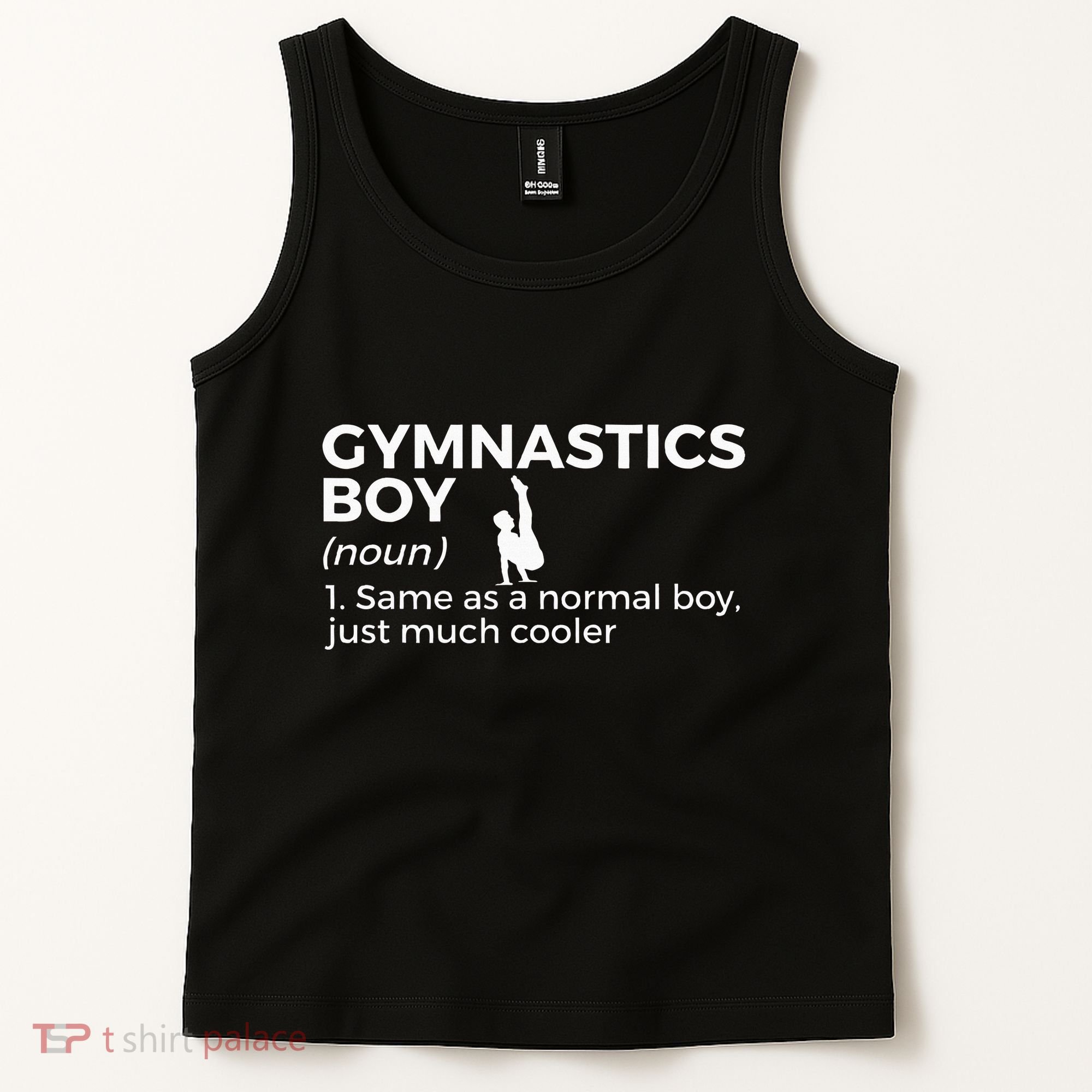 Funny Gymnastics Boy Definition Gymnast Tank Top