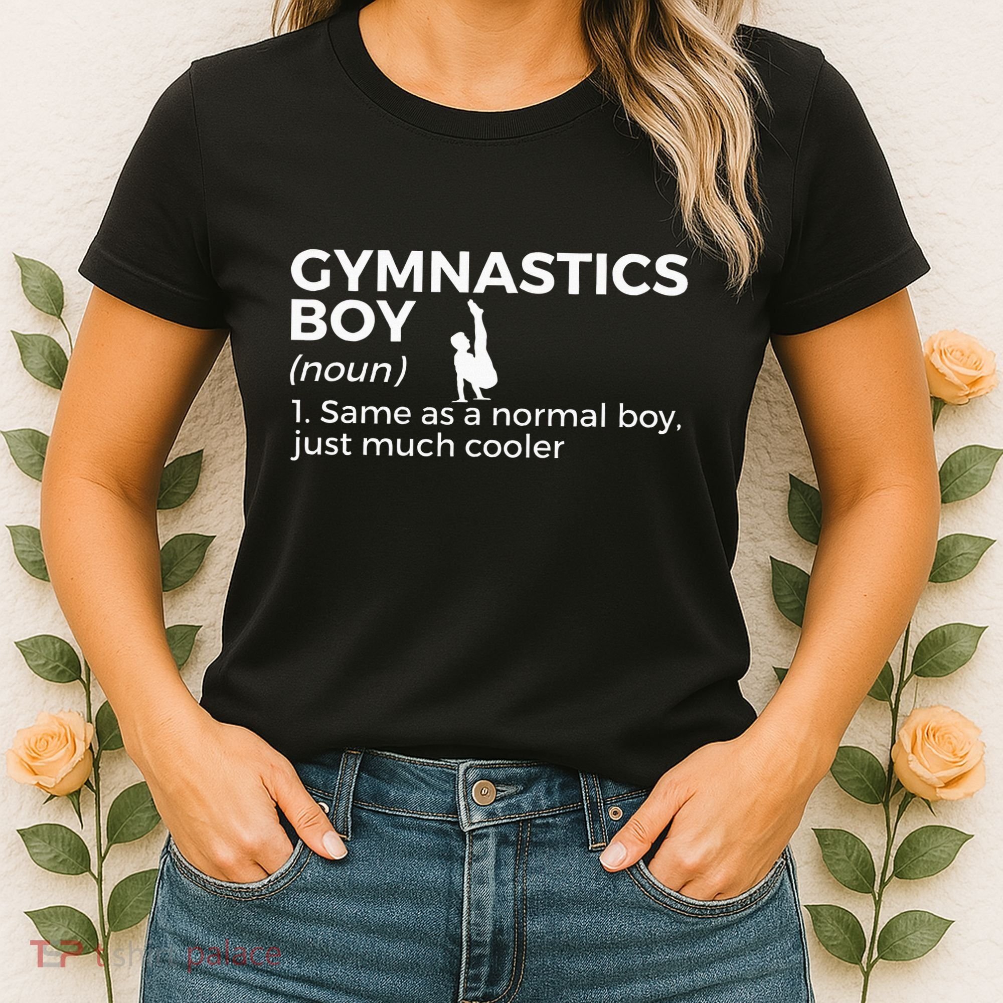 Funny Gymnastics Boy Definition Gymnast Women's T-Shirt