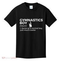 Funny Gymnastics Boy Definition Gymnast Kids T-Shirt thumb 0