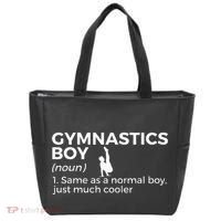 Funny Gymnastics Boy Definition Gymnast Tote Bag thumb 0