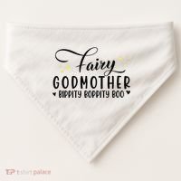 Fairy Godmother Bippity Boppity Boo Mothers Day USA-Made Doggie Bandana thumb 0