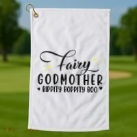 Fairy Godmother Bippity Boppity Boo Mothers Day Golf Towel thumb 1