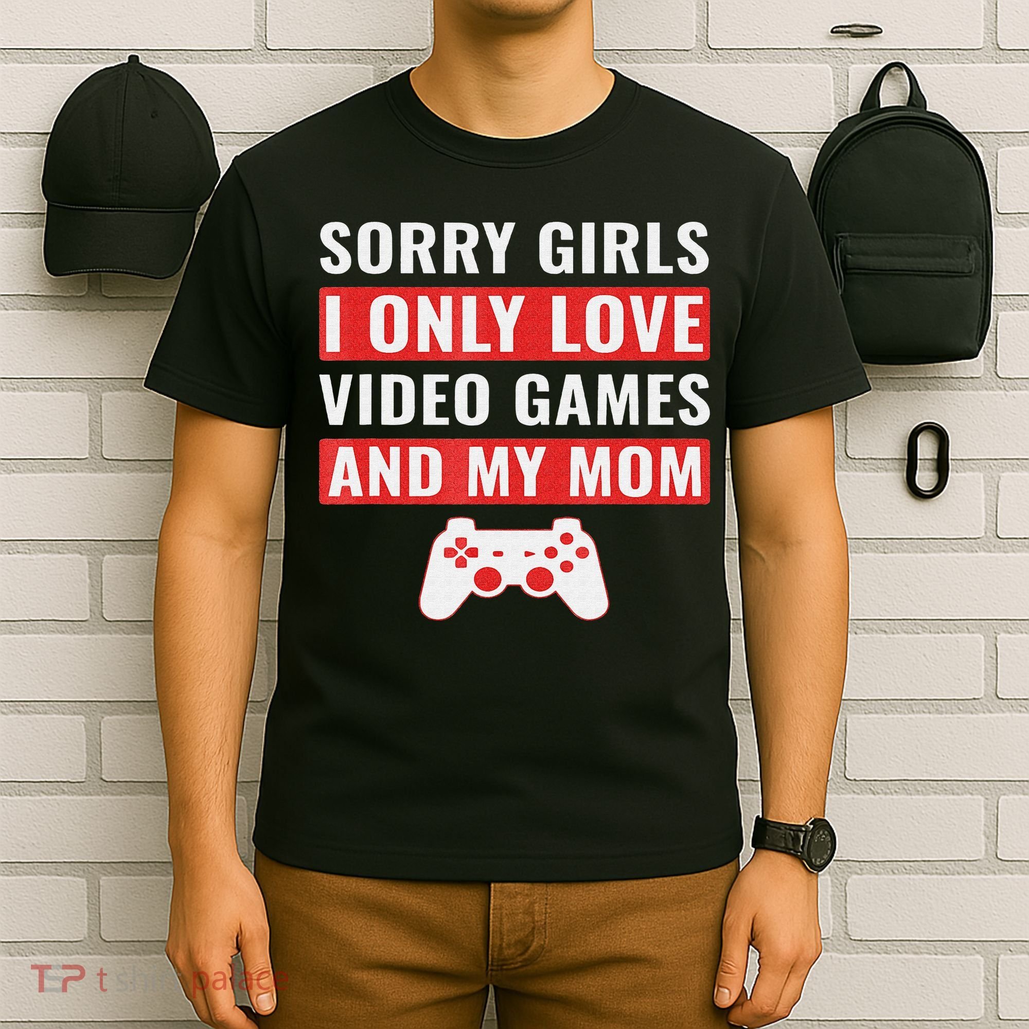 Funny Gamer Boys Valentines Day Shirt for  Video Games T-Shirt