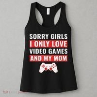 Funny Gamer Boys Valentines Day Shirt for  Video Games Women's Tank Top thumb 3