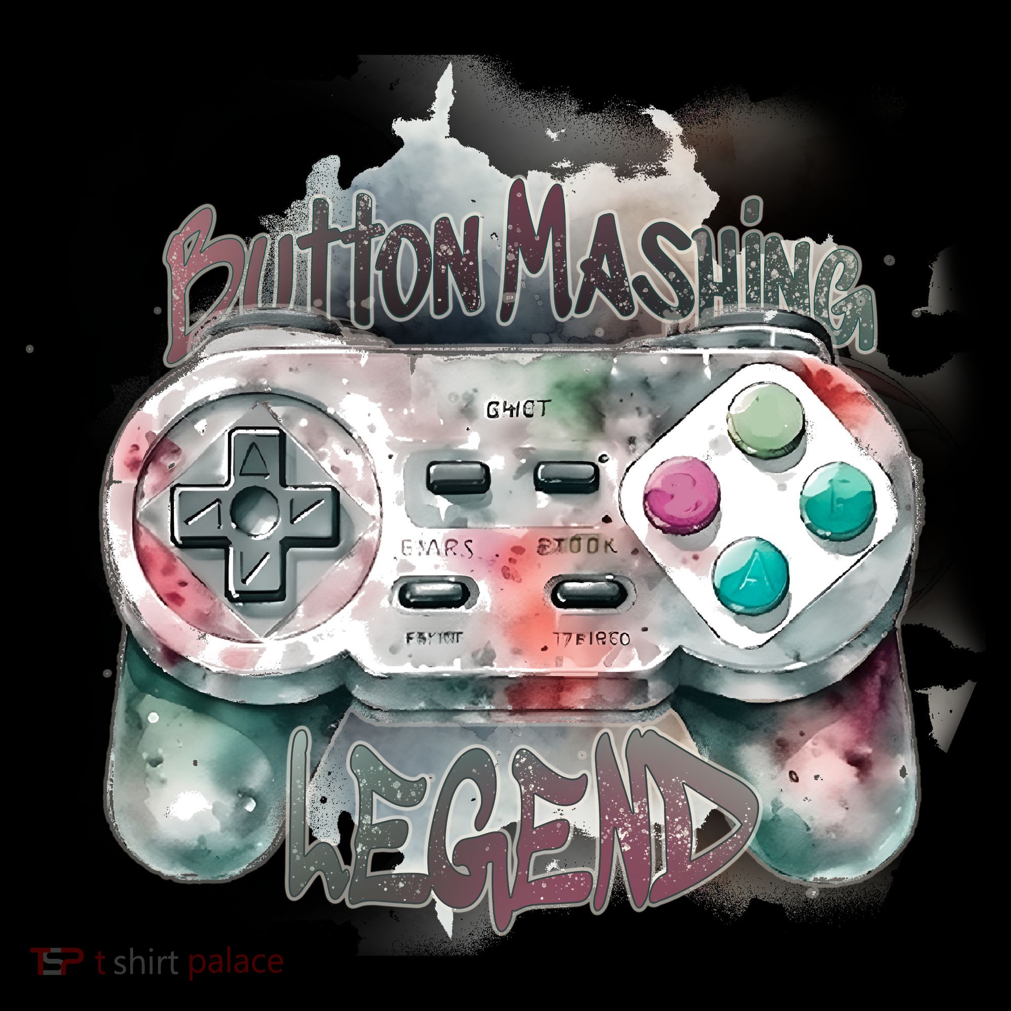 Funny Gamer Button Mashing Legend Women's Hoodie