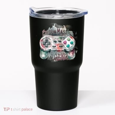 Funny Gamer Button Mashing Legend Tumbler