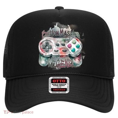 Funny Gamer Button Mashing Legend Hat