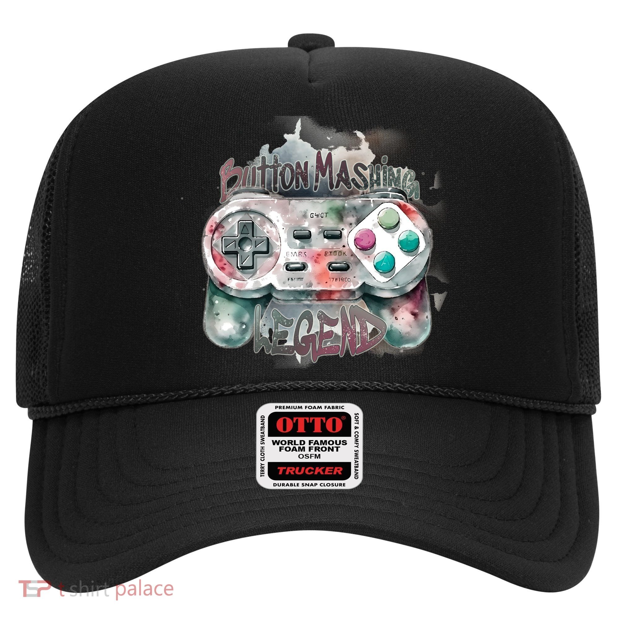 Funny Gamer Button Mashing Legend Hat
