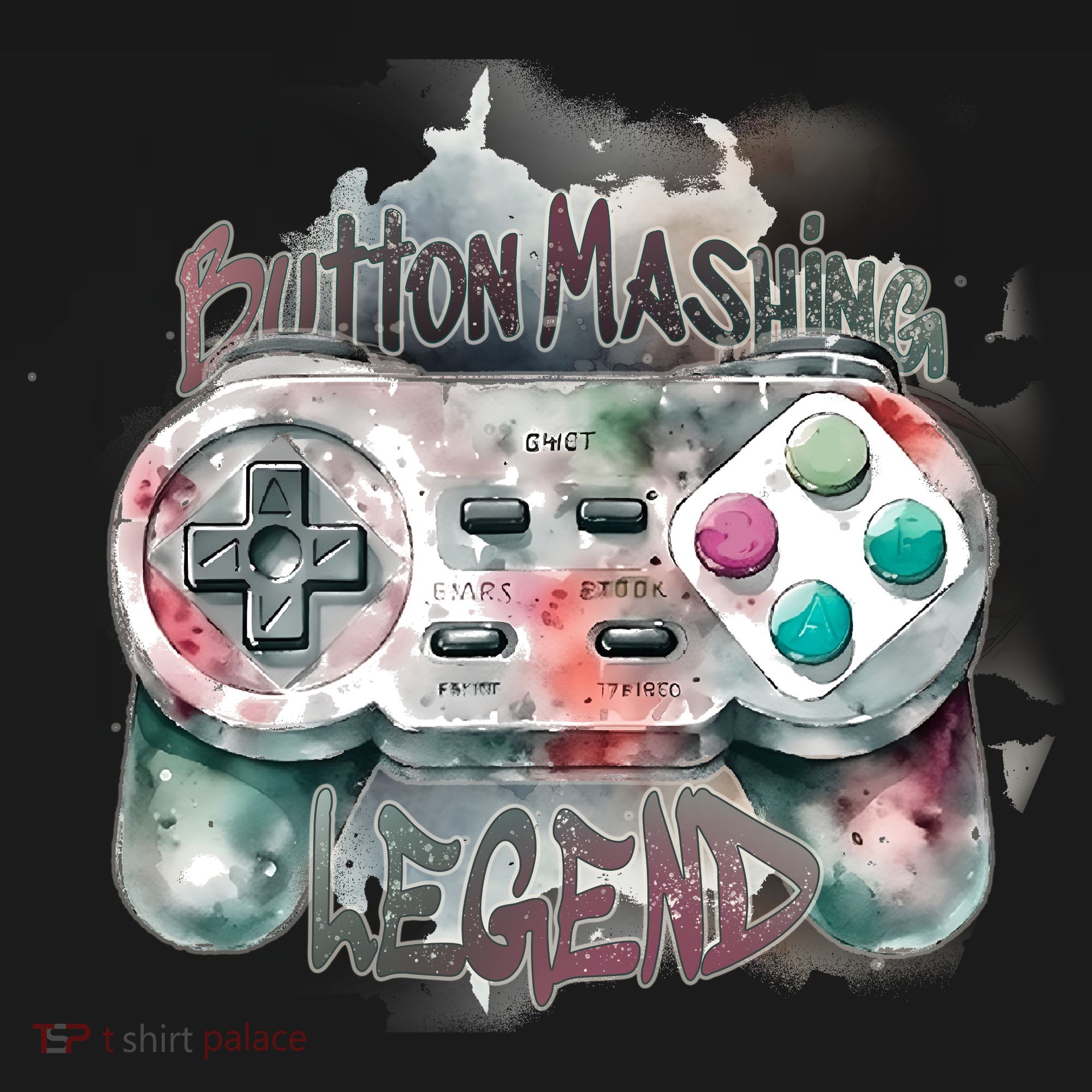 Funny Gamer Button Mashing Legend Visor