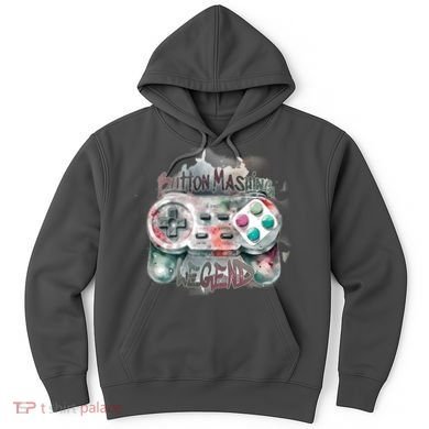 Funny Gamer Button Mashing Legend Hoodie