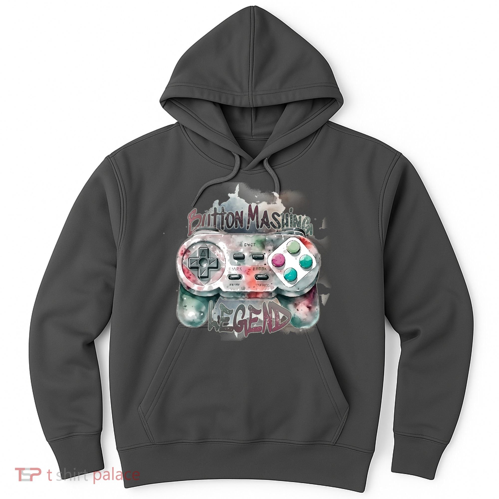 Funny Gamer Button Mashing Legend Hoodie