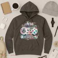 Funny Gamer Button Mashing Legend Hoodie thumb 3