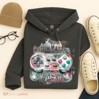 Funny Gamer Button Mashing Legend Hoodie thumb 4
