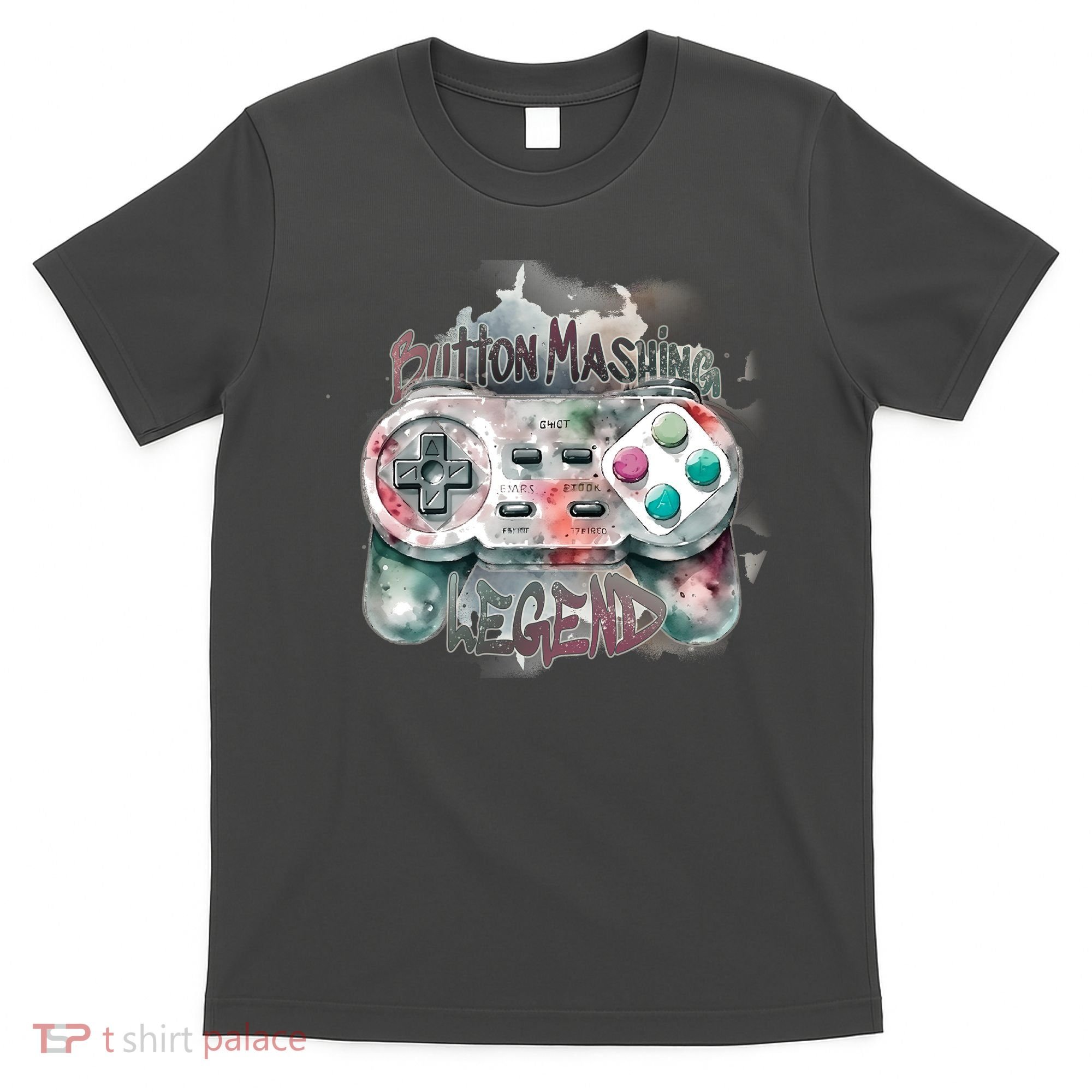 Funny Gamer Button Mashing Legend T-Shirt