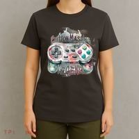Funny Gamer Button Mashing Legend T-Shirt thumb 4