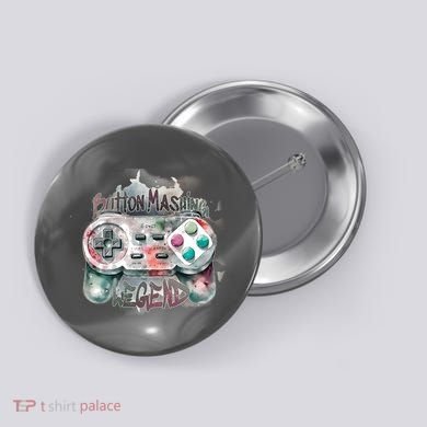 Funny Gamer Button Mashing Legend Button