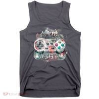 Funny Gamer Button Mashing Legend Tank Top thumb 0