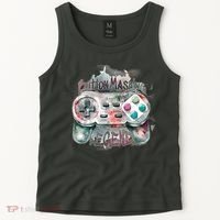 Funny Gamer Button Mashing Legend Tank Top thumb 2