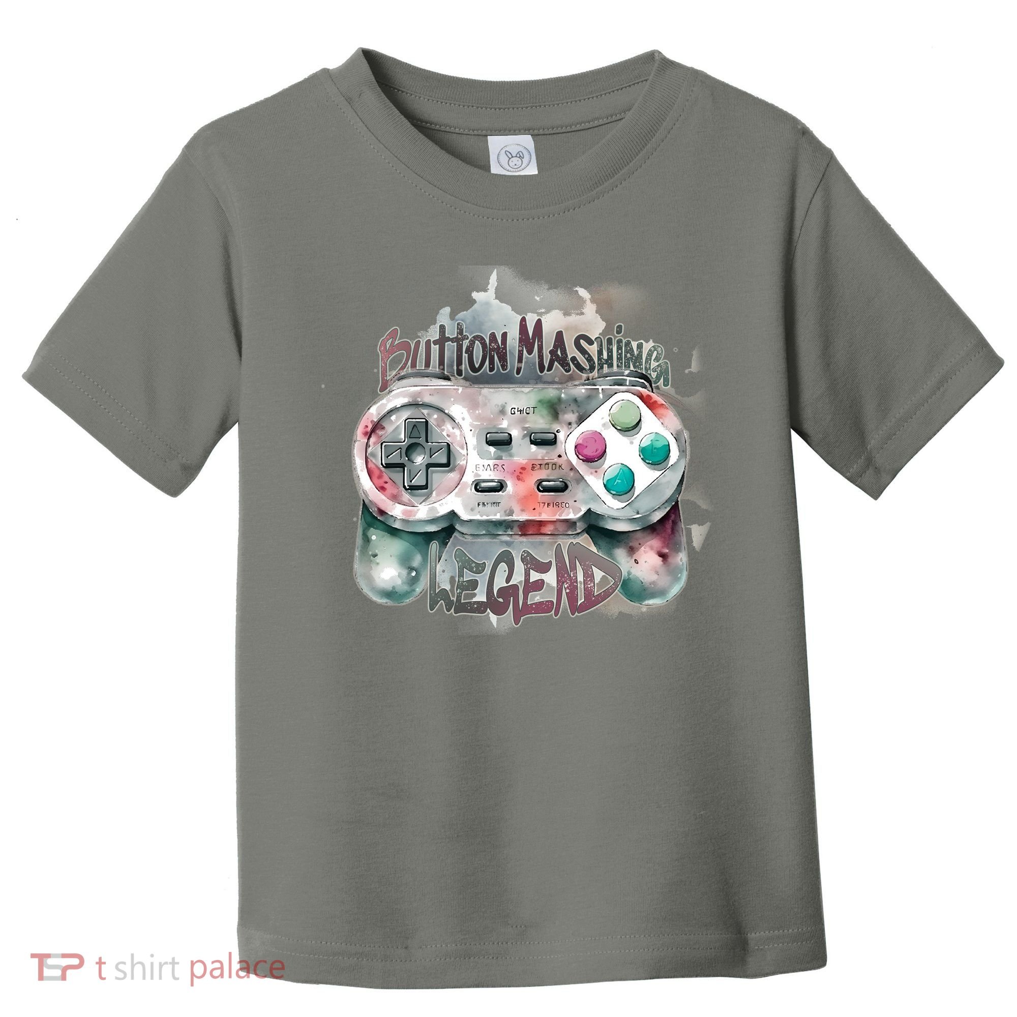 Funny Gamer Button Mashing Legend Toddler T-Shirt
