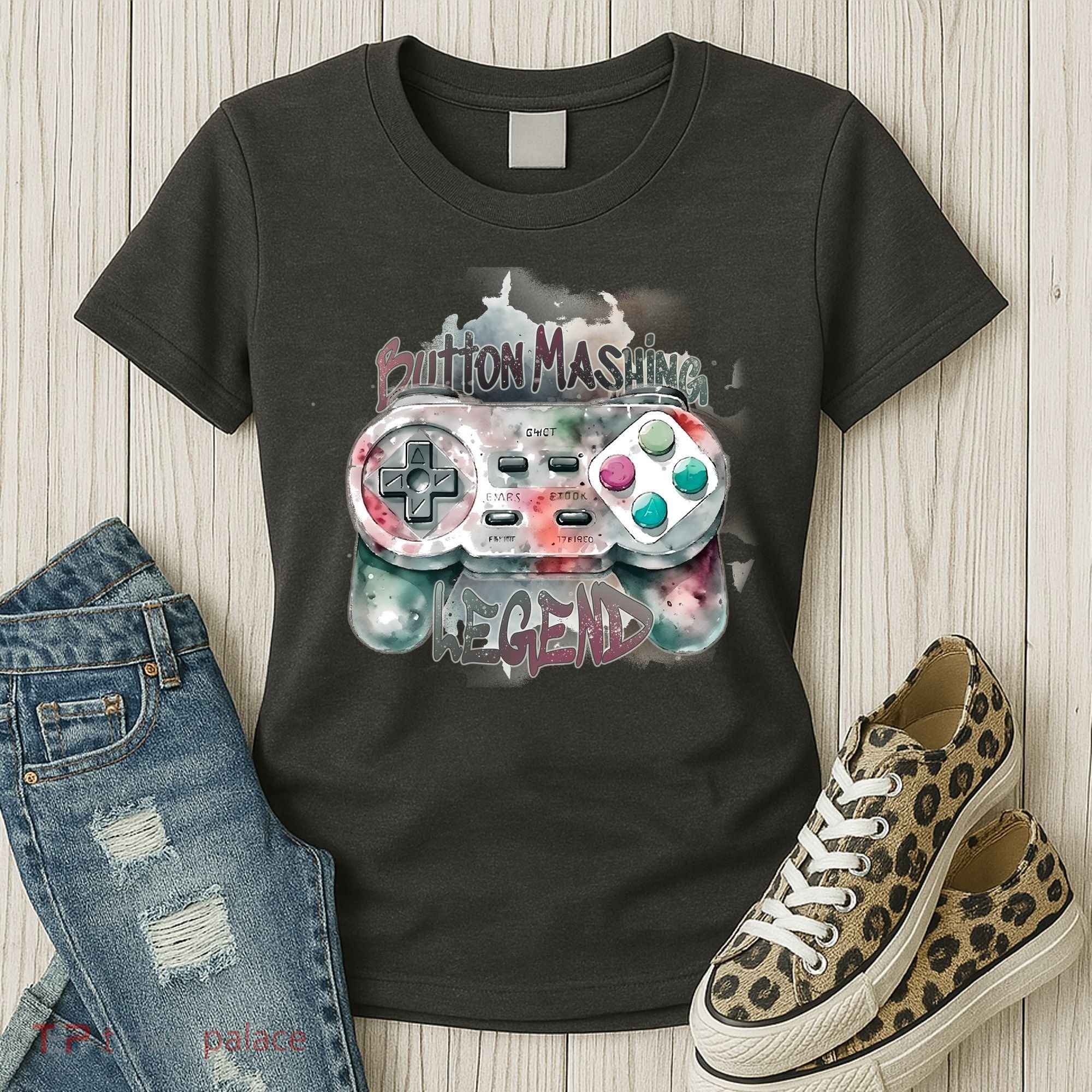 Funny Gamer Button Mashing Legend Women's T-Shirt