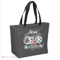 Funny Gamer Button Mashing Legend Tote Bag thumb 2