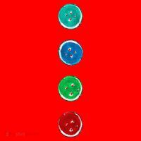 Four Groovy Buttons Blue Cat Funny Halloween Custom Santa Hat thumb 1
