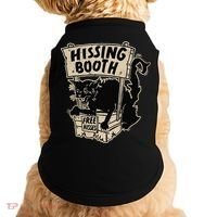 Funny Goth Black Cat Hissing Booth For Cat Moms & Cat Dads Doggie Tank thumb 0