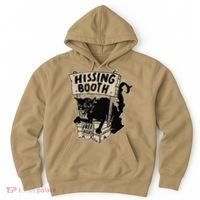 Funny Goth Black Cat Hissing Booth For Cat Moms & Cat Dads Hoodie thumb 0