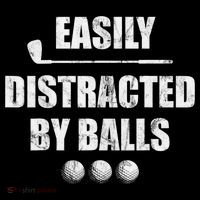 Funny Golf Ball Easily Distracted by Balls Humor Golfing Coffee Mug thumb 5