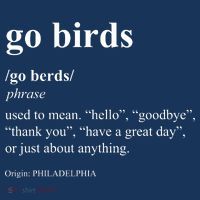 Funny Go Birds Definition Philadelphia Football Sweatshirt thumb 3
