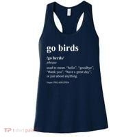 Funny Go Birds Definition Philadelphia Football Women's Tank Top thumb 0