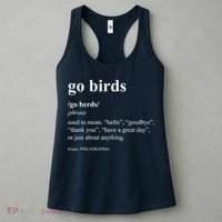 Funny Go Birds Definition Philadelphia Football Women's Tank Top thumb 3