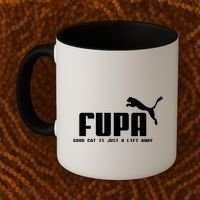 Fupa Good Cat Is Just A Lift Away Funny Running Gift Coffee Mug thumb 2