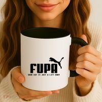 Fupa Good Cat Is Just A Lift Away Funny Running Gift Coffee Mug thumb 3