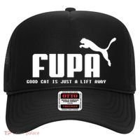 Fupa Good Cat Is Just A Lift Away Funny Running Gift Hat thumb 0
