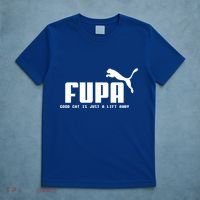 Fupa Good Cat Is Just A Lift Away Funny Running Gift T-Shirt thumb 5