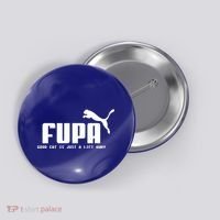 Fupa Good Cat Is Just A Lift Away Funny Running Gift Button thumb 0