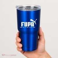 Fupa Good Cat Is Just A Lift Away Funny Running Gift Tumbler thumb 2