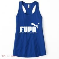 Fupa Good Cat Is Just A Lift Away Funny Running Gift Women's Tank Top thumb 0
