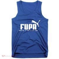 Fupa Good Cat Is Just A Lift Away Funny Running Gift Tank Top thumb 0