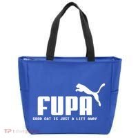 Fupa Good Cat Is Just A Lift Away Funny Running Gift Tote Bag thumb 0