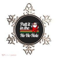 Funny Golfing Christmas Tee Holiday Golf Ball Santa Claus Meaningful Gift Ornament thumb 0