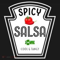 Funny Group Condiment Team Halloween Costume Spicy Salsa Women's Hoodie thumb 2