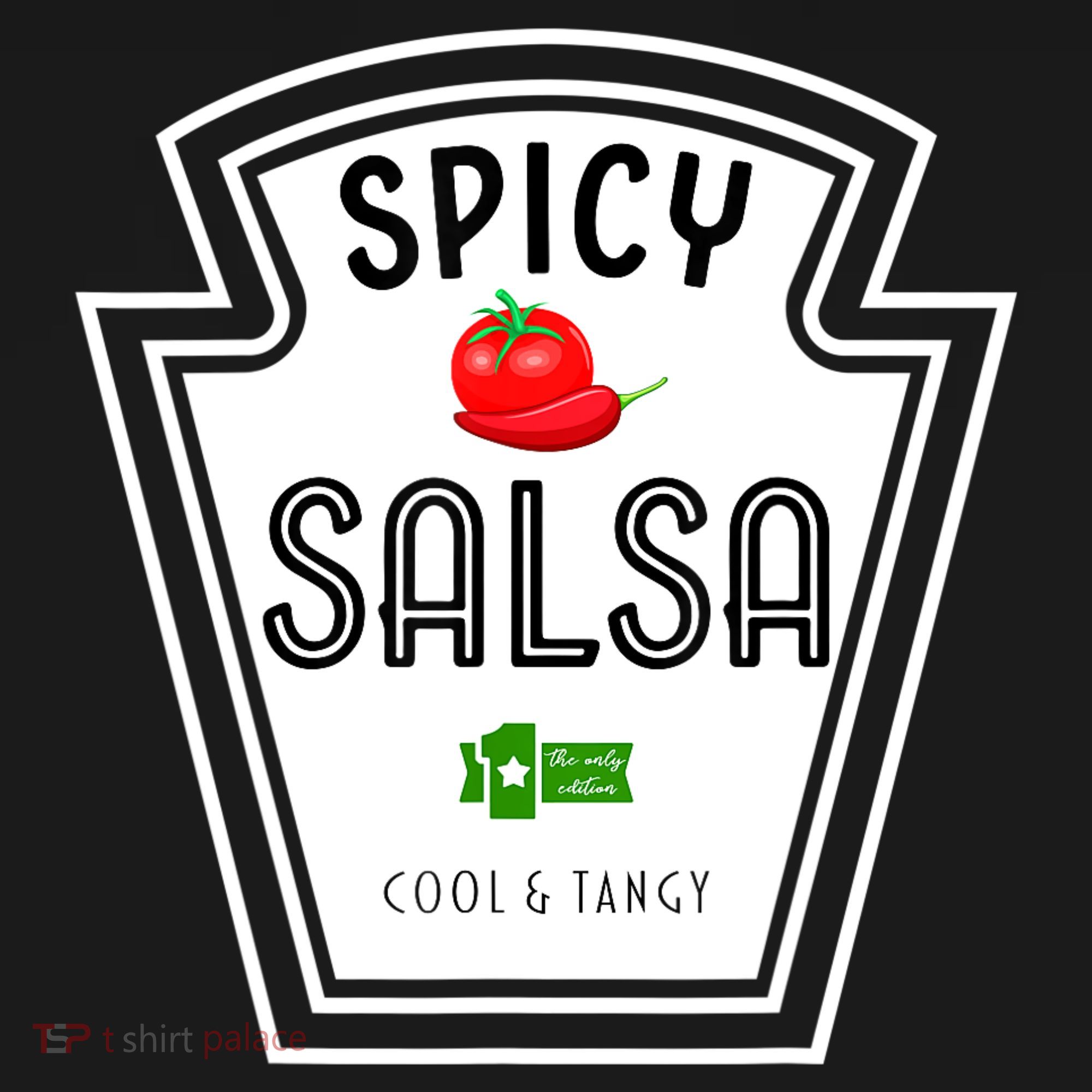 Funny Group Condiment Team Halloween Costume Spicy Salsa Women's Hoodie