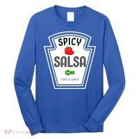 Funny Group Condiment Team Halloween Costume Spicy Salsa Long Sleeve Shirt thumb 0
