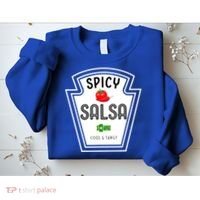 Funny Group Condiment Team Halloween Costume Spicy Salsa Sweatshirt thumb 2