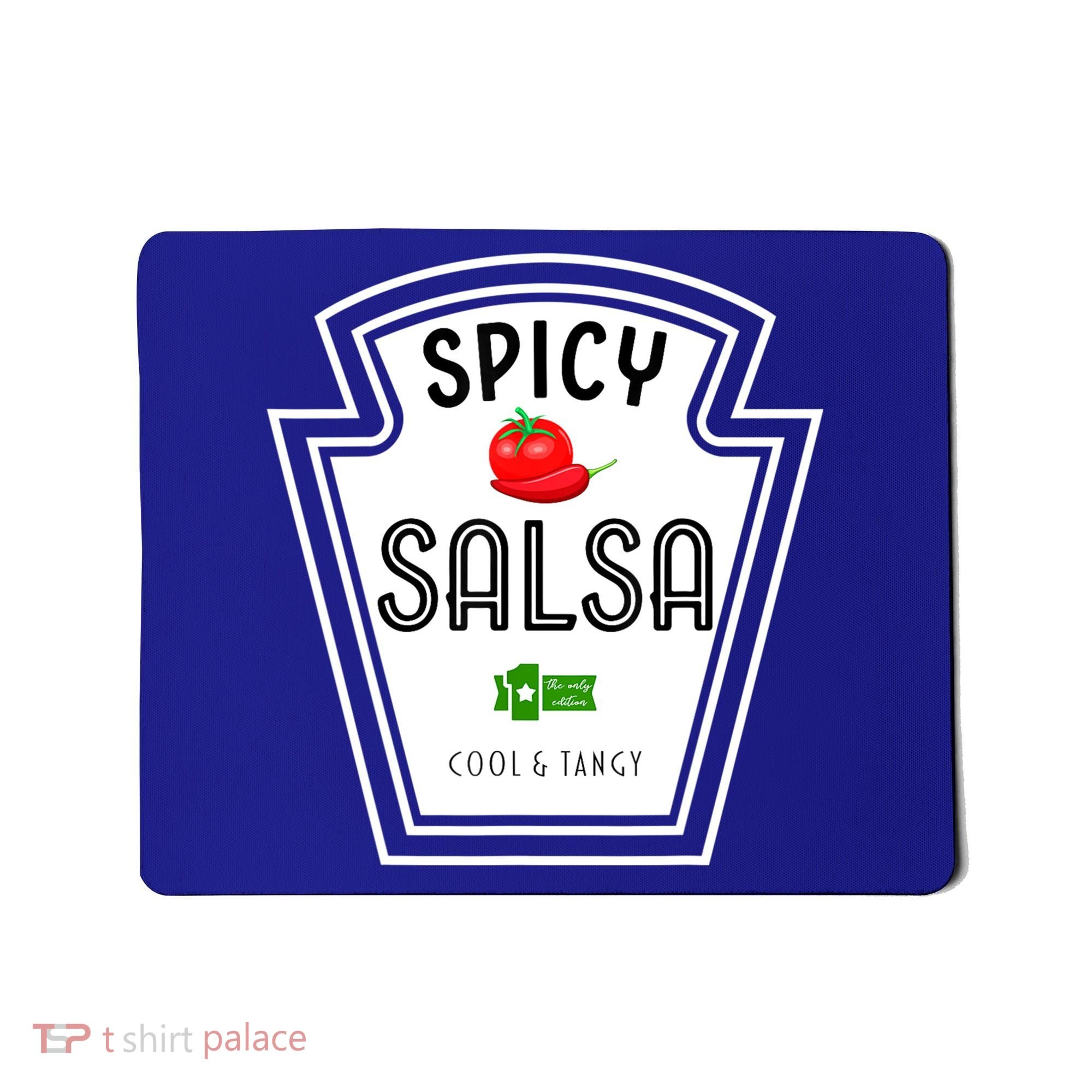 Funny Group Condiment Team Halloween Costume Spicy Salsa Mousepad